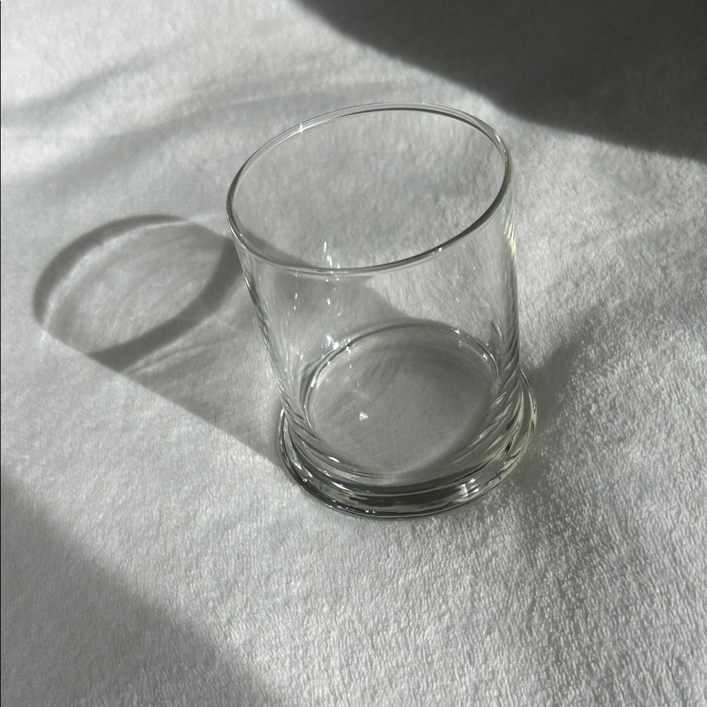 Clear Glass Flower Vase